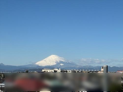 屋上からの眺望（富士山）
