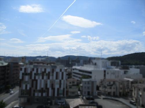 バルコニーからの眺望(西側)