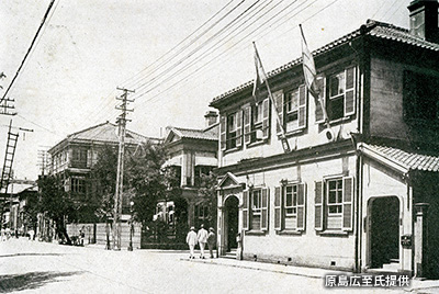 旧居留地に現存する唯一の商館「旧神戸居留地十五番館」