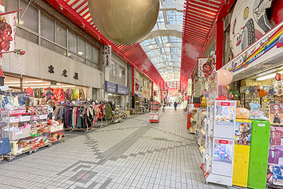 現在の「大須仁王門通商店街」
