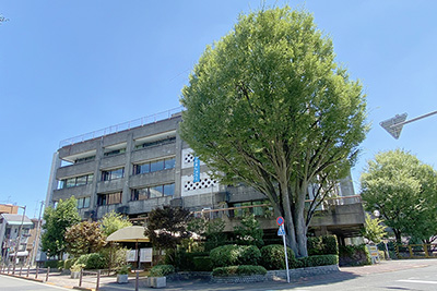 2021（令和3）年撮影の「世田谷区役所 第一庁舎」