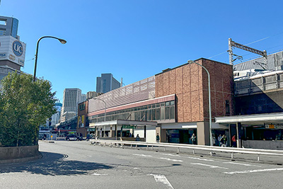 現在の「新橋駅」