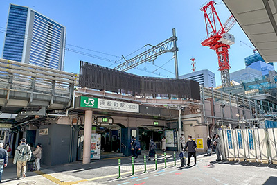現在の「浜松町駅」