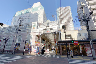 現在の「武蔵小山商店街」