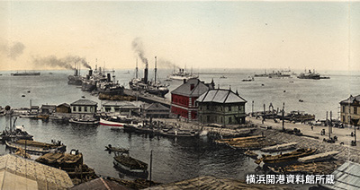 1910年代の「鉄桟橋」