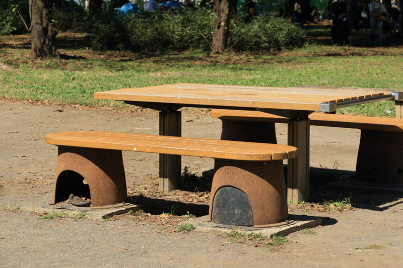 イメージ画像（かまどベンチ）