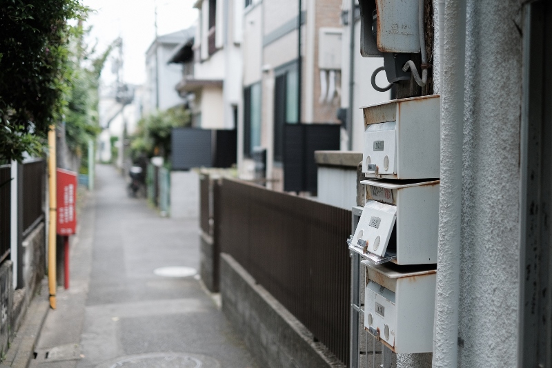 木造住宅密集地域（イメージ画像）