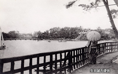 昭和戦前期の「あやめ池遊園地」
