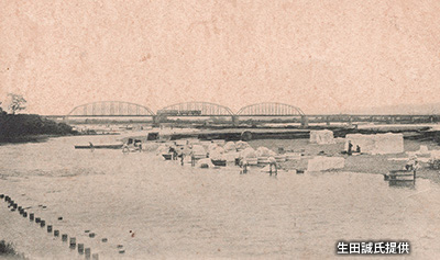 明治後期の「紀ノ川橋梁」