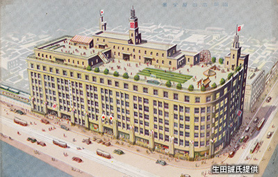 九州初のターミナルデパート「岩田屋」