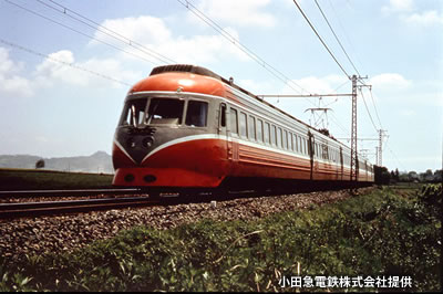 1965（昭和40）年頃の「ロマンスカー・SE（3000形）」