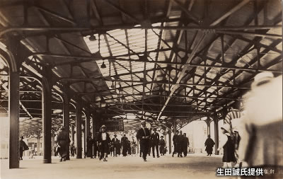 開業当時の「新宿駅」
