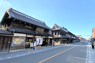 現在の川越の街並み