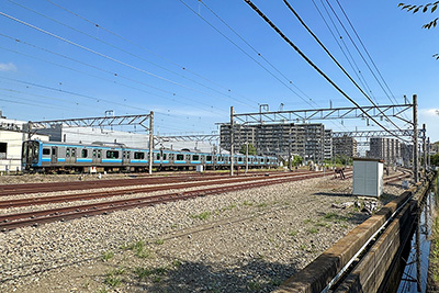 神中鉄道線「厚木駅」跡地となる「厚木操車場」