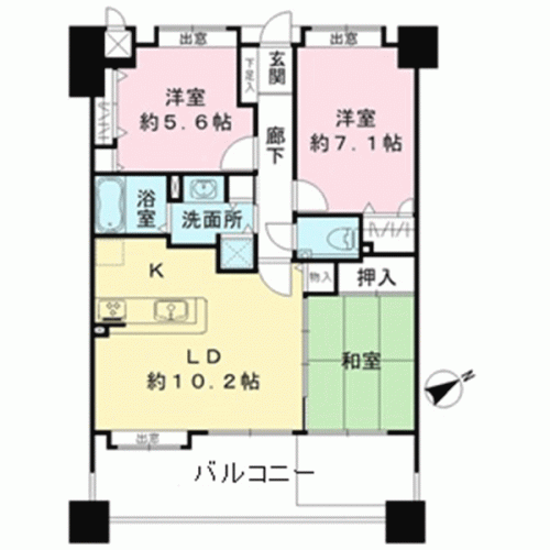 福岡県福岡市南区三宅３丁目