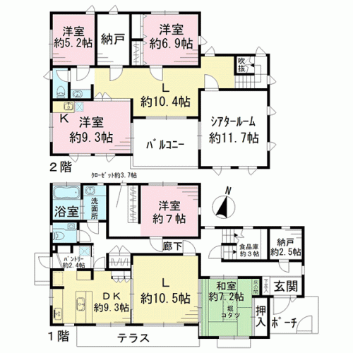 間取図(平面図)
