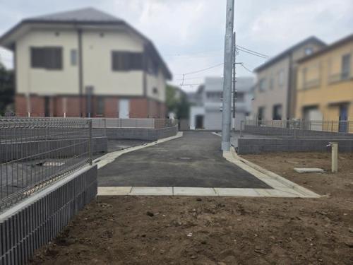4区画全景※B区画敷地内から撮影(2025年8月撮影) 4区画全景※B区画敷地内から撮影(2025年8月撮影)