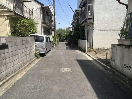 前面道路写真 前面道路写真