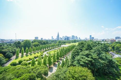 バルコニーからの眺望