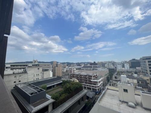 南側バルコニーからの眺望