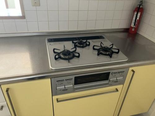 ３口ガスコンロ・グリル※備品等は価格に含まれません