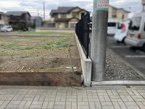 北側境界付近から撮影※2025年10月撮影