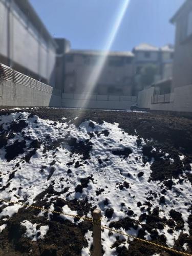 本物件北側より撮影(2026年2月撮影)