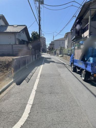 西側道路 西側道路