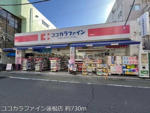 ココカラファイン蓮根店 約730m