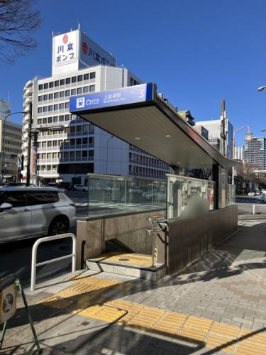 地下鉄名城線・鶴舞線「上前津」駅 約480m