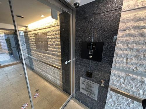 オートロックドア・操作盤(2026年1月撮影)