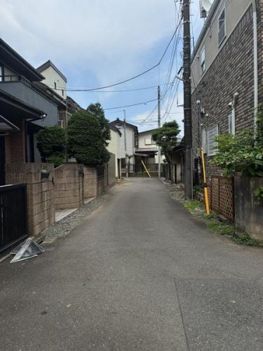前面道路(2026.7.31撮影) 前面道路(2026.7.31撮影)