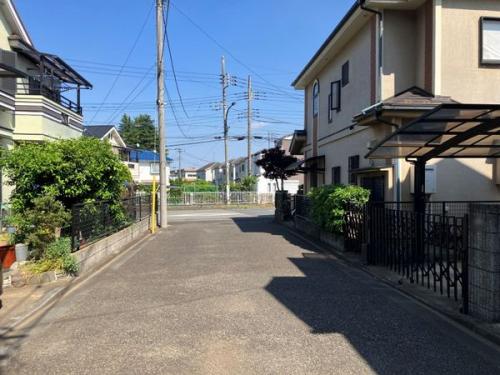 北側前面道路 北側前面道路