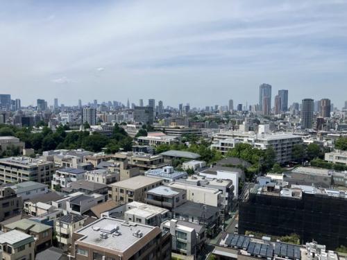南側バルコニーから東方向の眺望