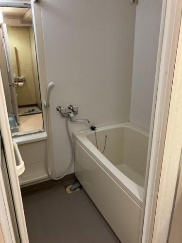 浴室(鏡にトイレが写りこんでいます)※備品等は価格に含まれません