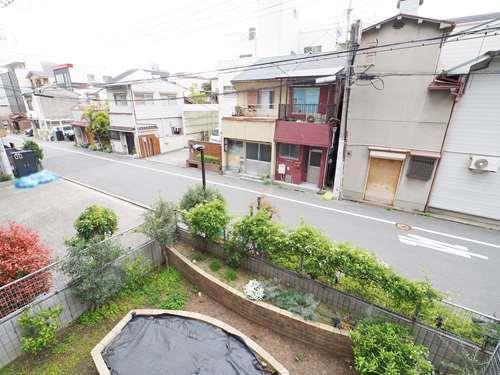 南西向きバルコニーからの眺望