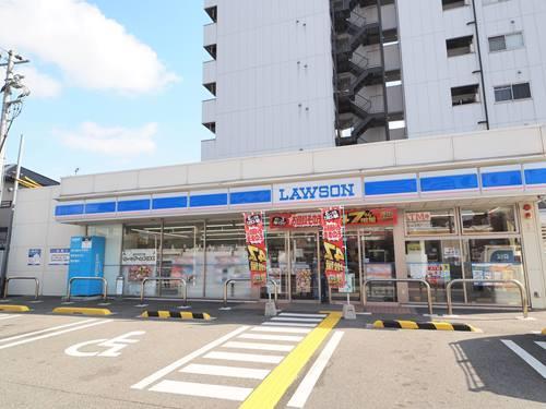 ローソン遠里小野店 370m