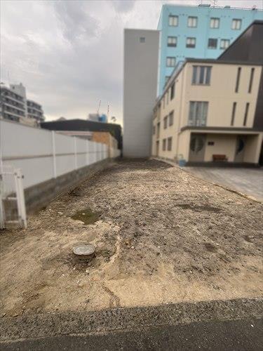 現地(北東側より撮影) 現地(北東側より撮影)