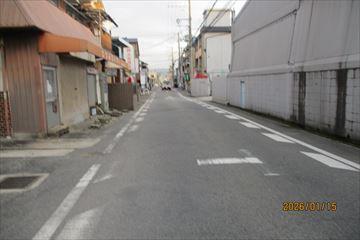 前面道路