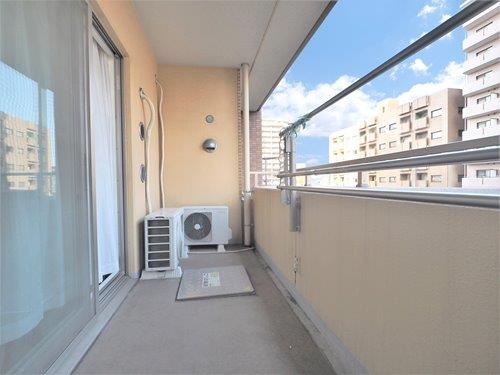 東向きバルコニー