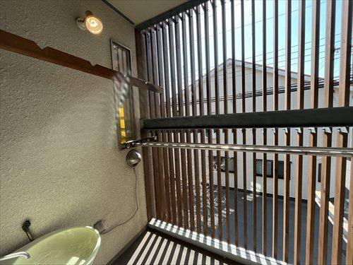 ２階バルコニー