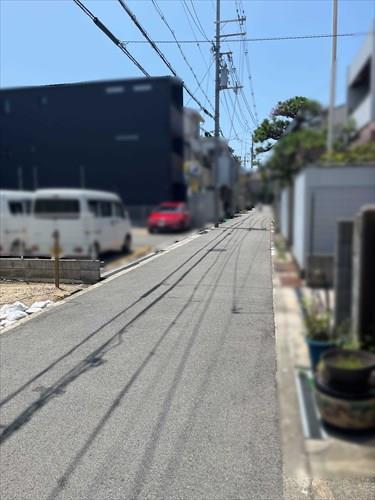 前面道路（2026年6月撮影）
