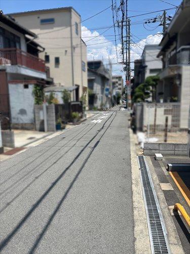 前面道路（2026年6月撮影）