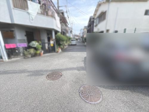 南側前面道路