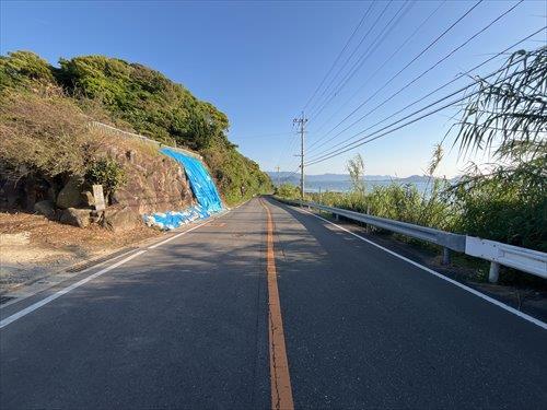 前面道路　北側から撮影