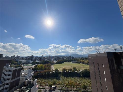 南側バルコニーからの眺望