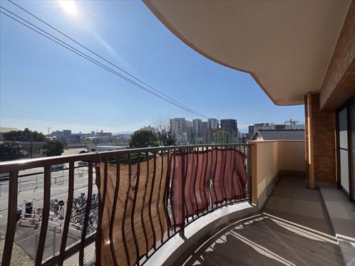 南西側バルコニー