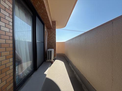 南東側バルコニー