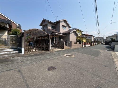 前面道路④（北西側から撮影）