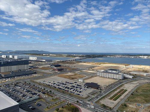 北西側バルコニーからの眺望